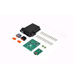 Schnelllade-CCS2-Controller mit Anschlüssen und Pins sowie WLAN-Modul