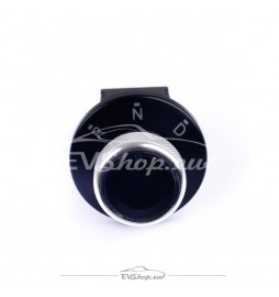 Electronic shift knob D-N-R for electric vehicle conversion.