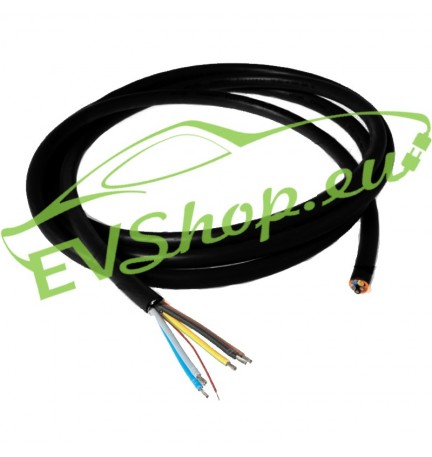 Cable de carga para vehículos eléctricos 5Gx6,0 mm² + 1x0,5 mm²
