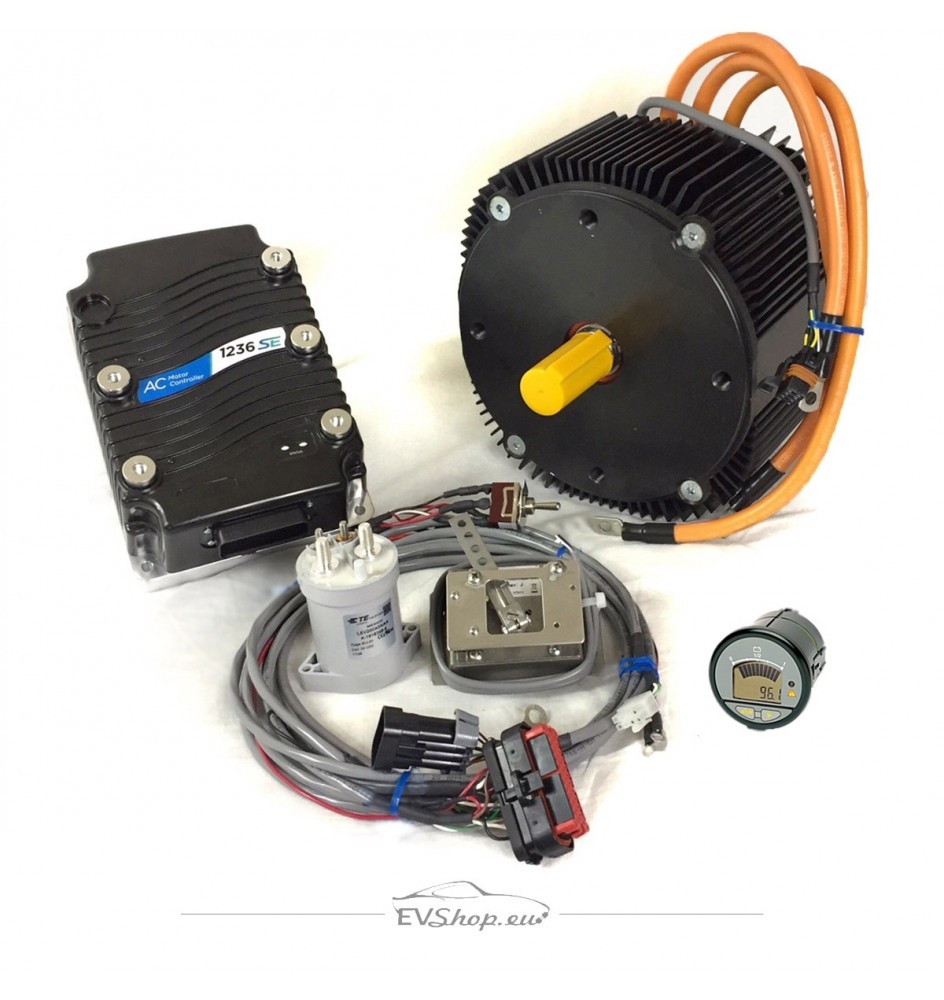 Curtis/IPM-systeem (32 kW borstelloos)