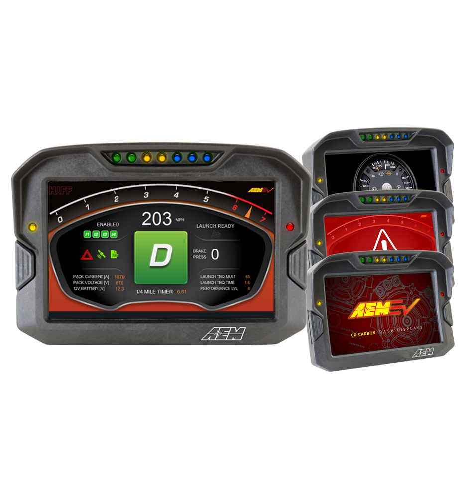 AEM CD-7 Carbon Digital Racing Dash Displays