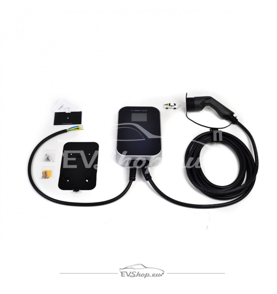 VDLPOWEREU Colonnina Ricarica Auto Elettrica, 11KW Caricabatterie per Veicoli Elettrici da Tipo