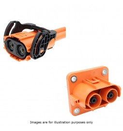 Stroomconnector 2-weg set 1kV 350A Nominaal 70mm2