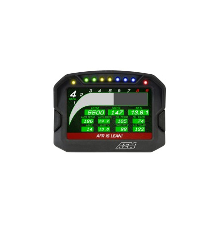 Display di registrazione del carbonio AEM CD-5LG con GPS interno