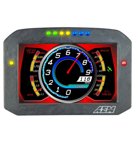 AEM CD-7FG Carbon Flat Panel Non-Logging Display