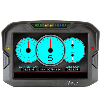 Display AEM CD-7 Carbon senza registrazione/senza GPS