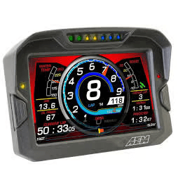 AEM CD-7L Carbon Logging Display