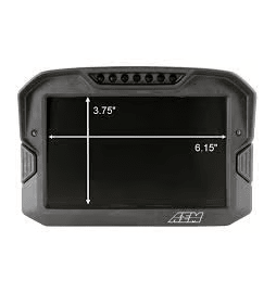 Display di registrazione del carbonio AEM CD-7LG con GPS interno