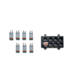 8-Port-CAN-HUB mit Anschlüssen