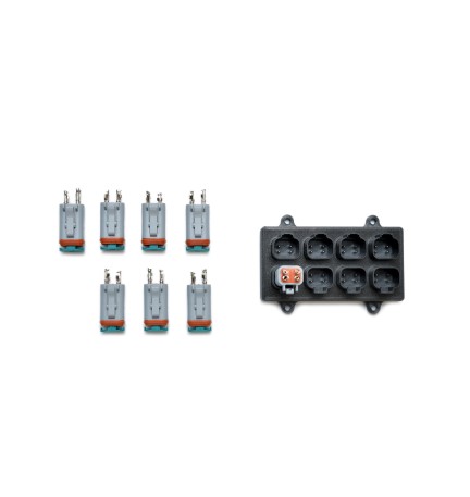 8-Port-CAN-HUB mit Anschlüssen