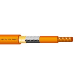 SILICABLE FHLR2GCB2G-C 10mm² orange shielded cable